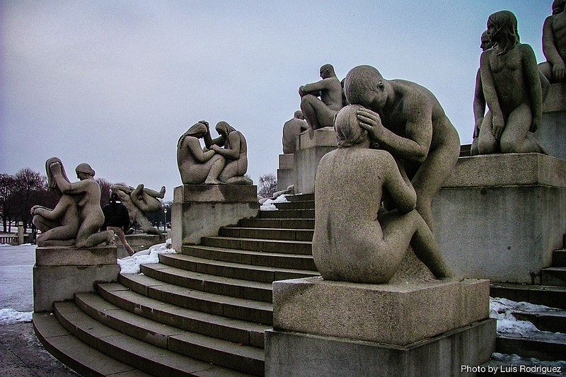 Esculturas en Parque Vigeland