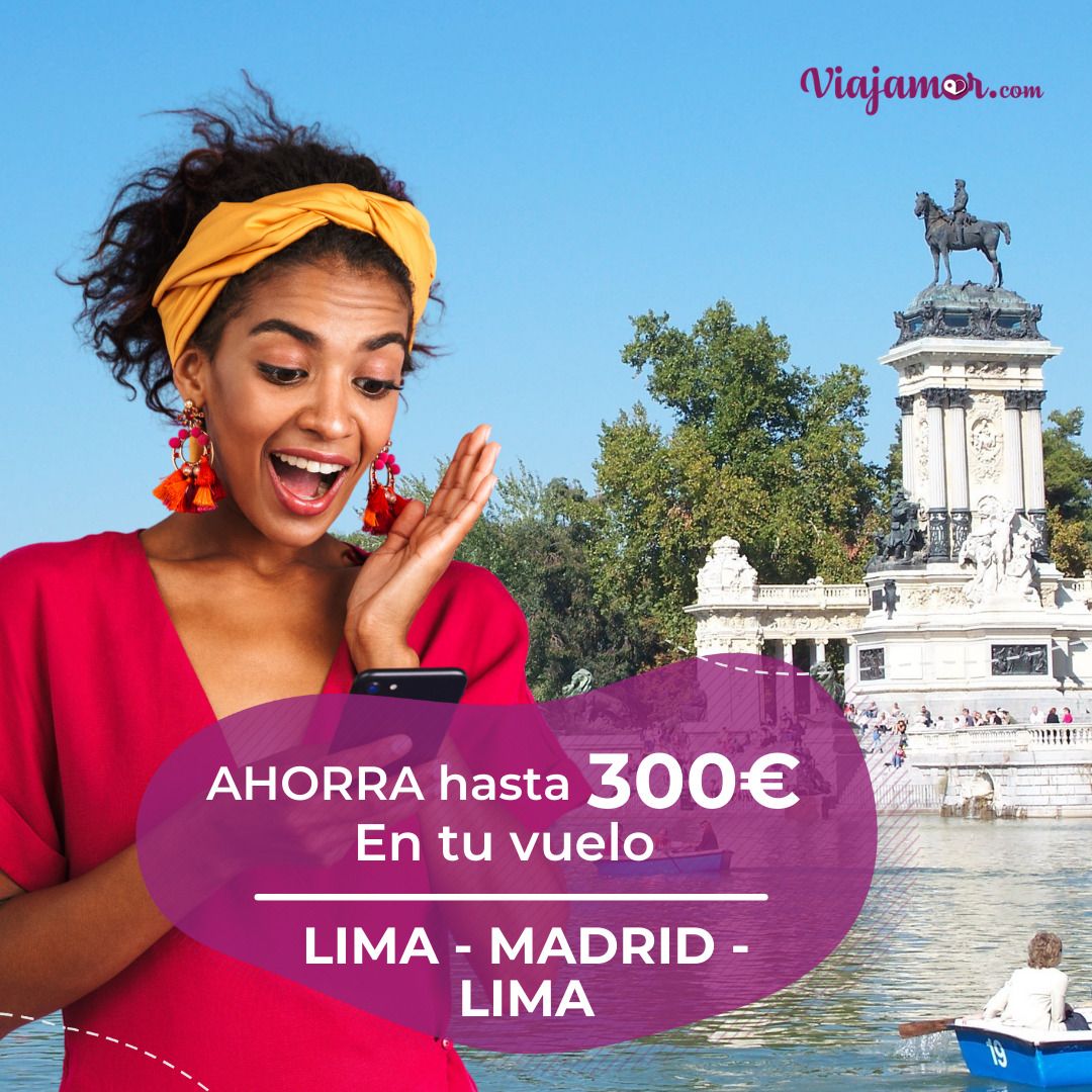 vuelo barato lima a madrid
