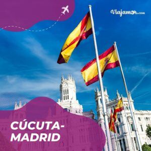 vuelo barato Cúcuta Madrid