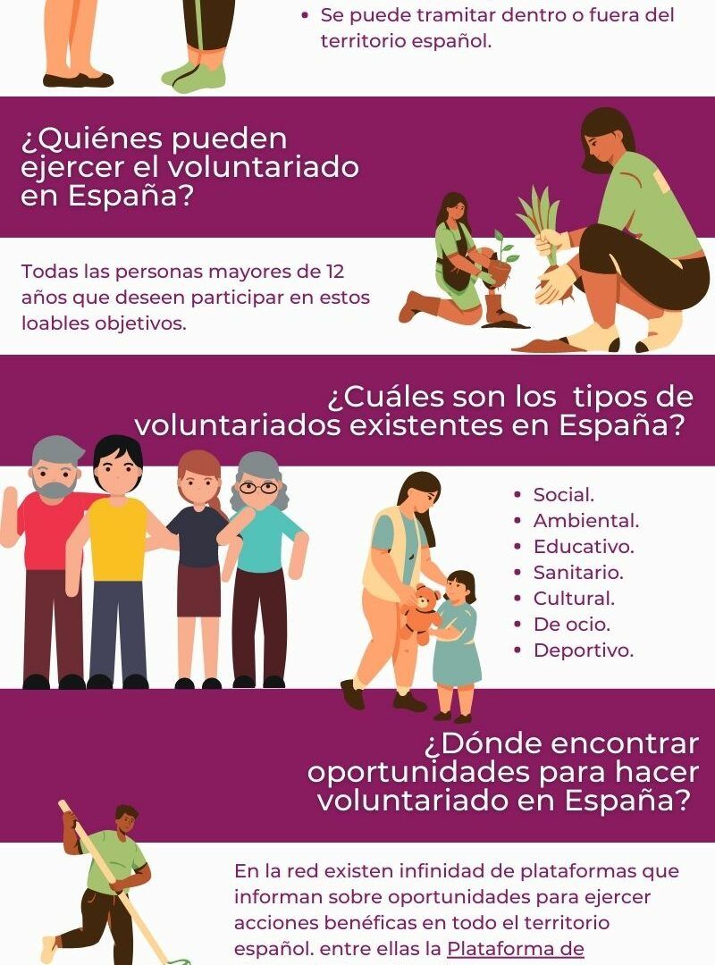 requisitos para emigrar a españa voluntariado