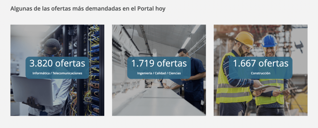 trabajos con salida laboral