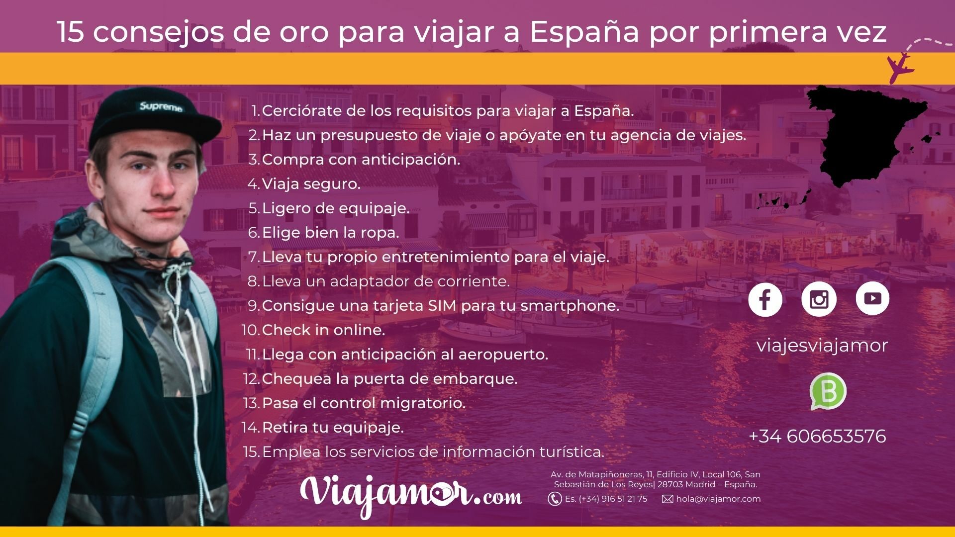 viajar a españa por primera vez