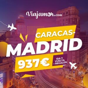 vuelo barato caracas madrid