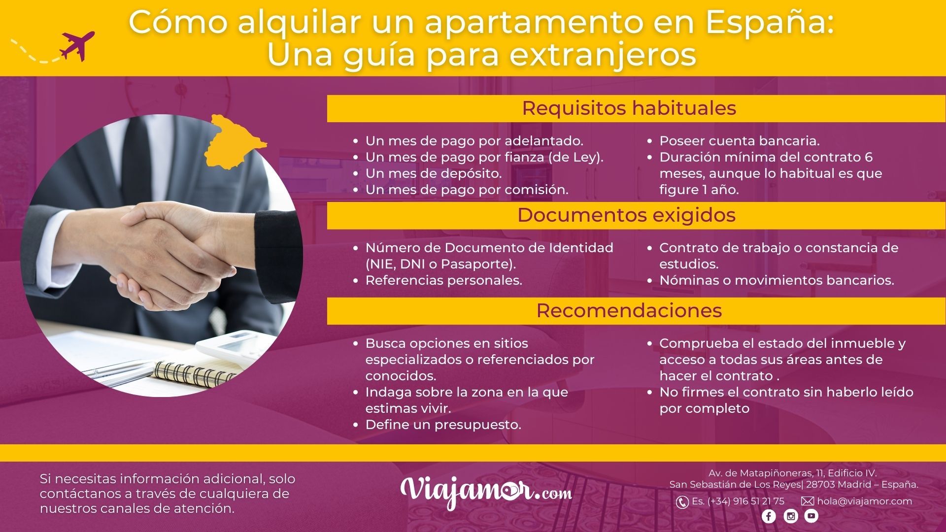 cómo alquilar un apartamento en españa