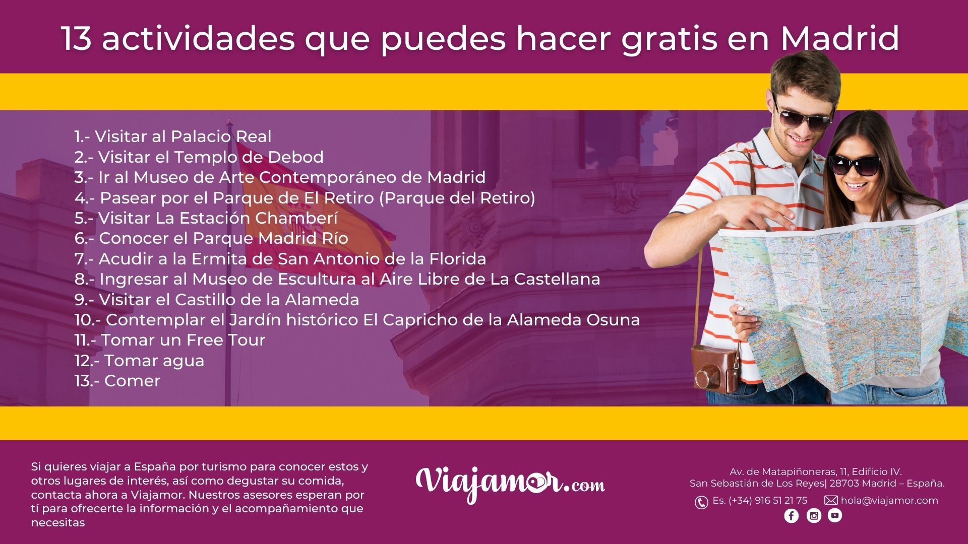 gratis en madrid