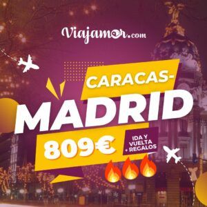 vuelo caracas madrid