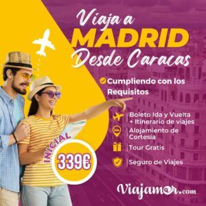 vuelo caracas madrid