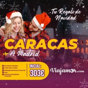 vuelo barato caracas madrid