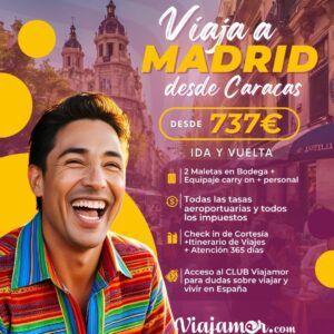vuelo barato caracas madrid