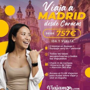 vuelo barato caracas madrid