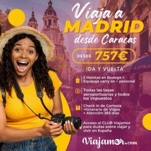 vuelo barato caracas madrid