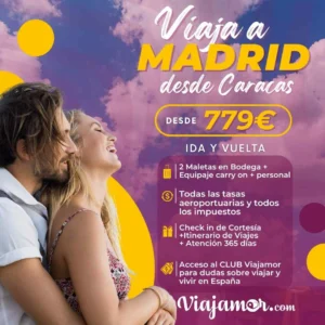 vuelo barato caracas madrid