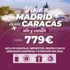 vuelo barato caracas madrid